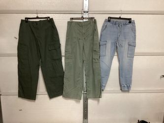 Three pair of women’s pants size large