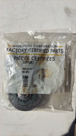 Genuine Whirlpool — rear drum support roller kit.