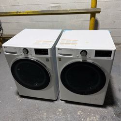24” new LG front load washer ventless dryer electric