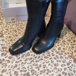 Madden Girl Monicaa Black Boots
