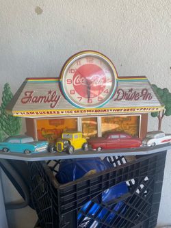 Vintage Coca-Cola clock