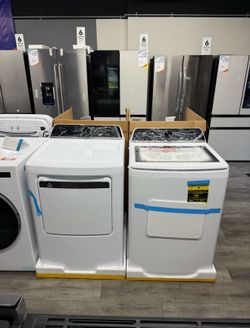 👑BRAND NEW FRIGIDAIRE TOP LOAD WASHER AND GAS DRYER SET👑