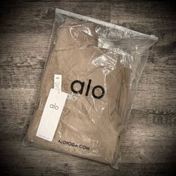 Alo Yoga Accolade 1/4 Zip Pullover  Deep Green/Brown - Size Small ***NEW***