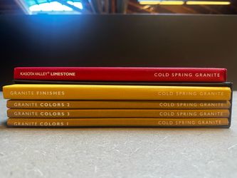 Granite and Limestone Sample Books