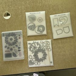 Stamp and embossing
