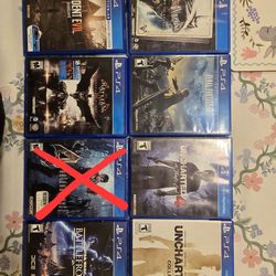 PS4 Games Lot