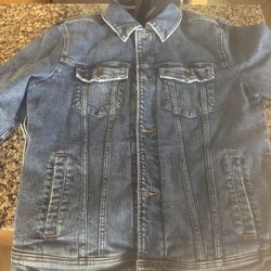 Hollister Jean Jacket Fur Coat
