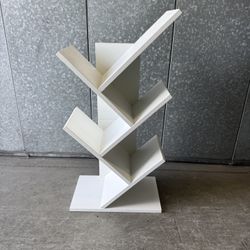 White tree bookshelf