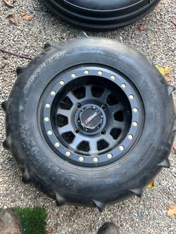 STI Sand Drifter paddle beadlock tires