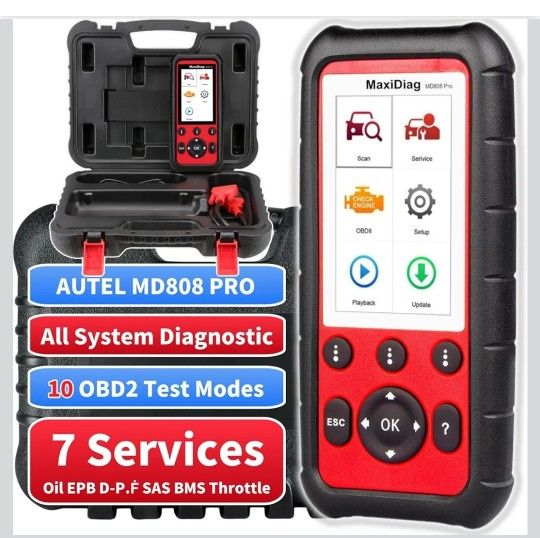 2025 Autel MD808 Pro Obd2 vehicle scanner