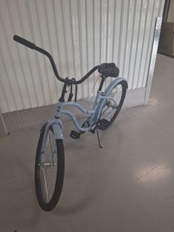 Concord light blue cruiser bike