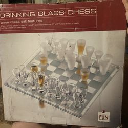 Drinking Glass Chessboard 