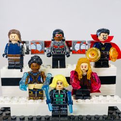 New Avengers Team Marvel Heroes 6pc Marvel Minifigures LEGO Compatible
