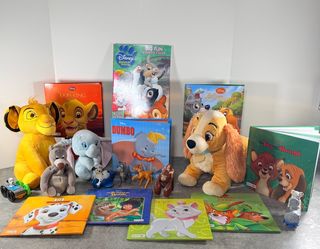 Disney Classic Kids Books, Plush & Toy Bundle