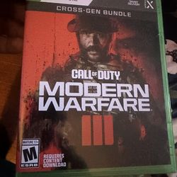 Call Of Duty Modern Warfare 3 For Xbox