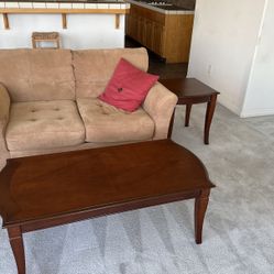Coffee Table And 2 End Tables