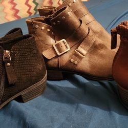 3 Pairs New Heels Size 6.5