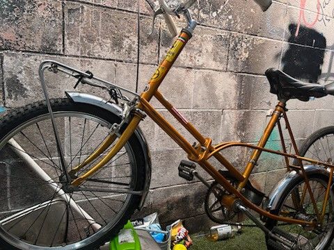 Rare Vintage 1965 Sears Folding Tote Bike