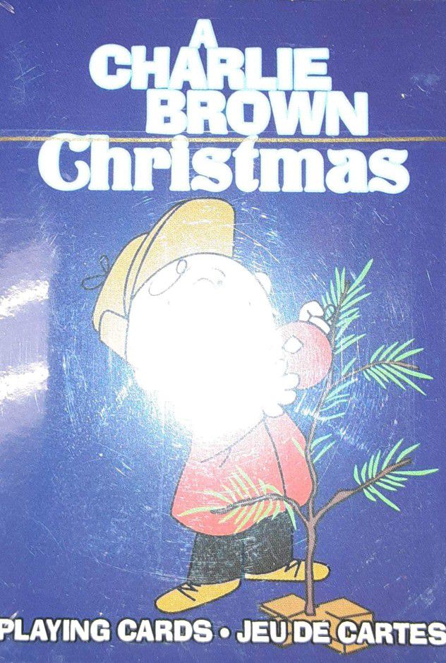 New A Charlie Brown Christmas Playing Cards 
