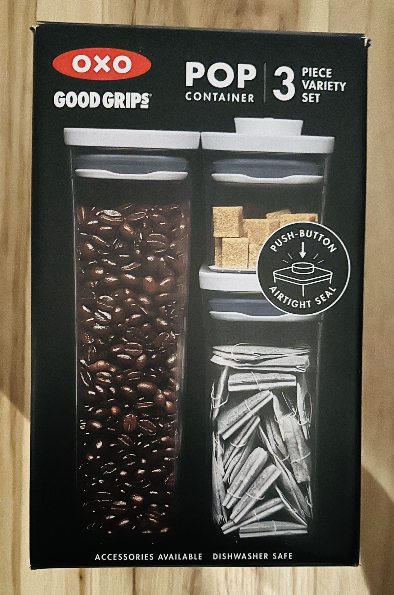 BRAND NEW 3Pc “Oxo Good Grips” Storage Set