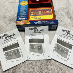 Electronic Speak And Spell Children’s Toy