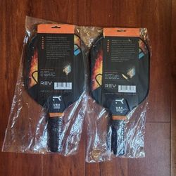 Set Of 2 REV Nebula Pickleball Paddles  New