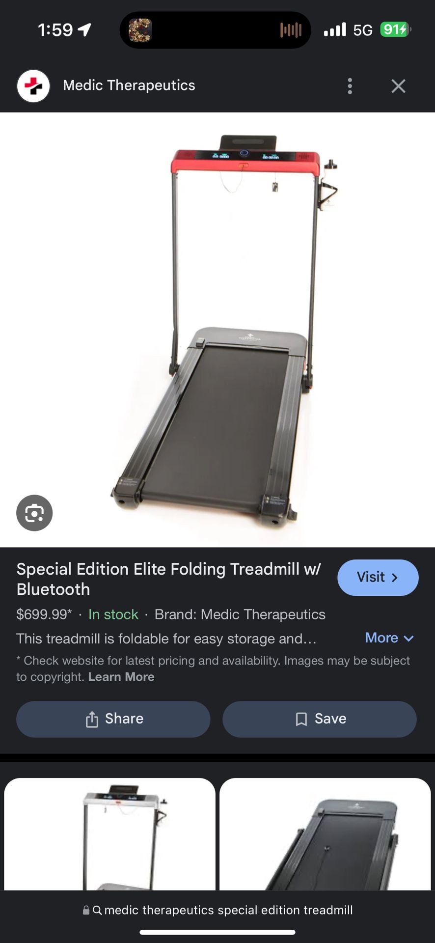 Compact Treadmill