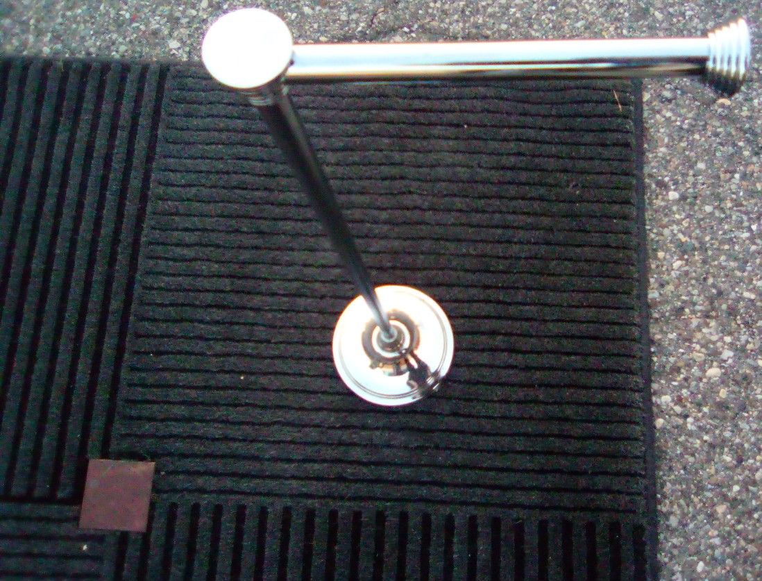 Silver Toilet Holder