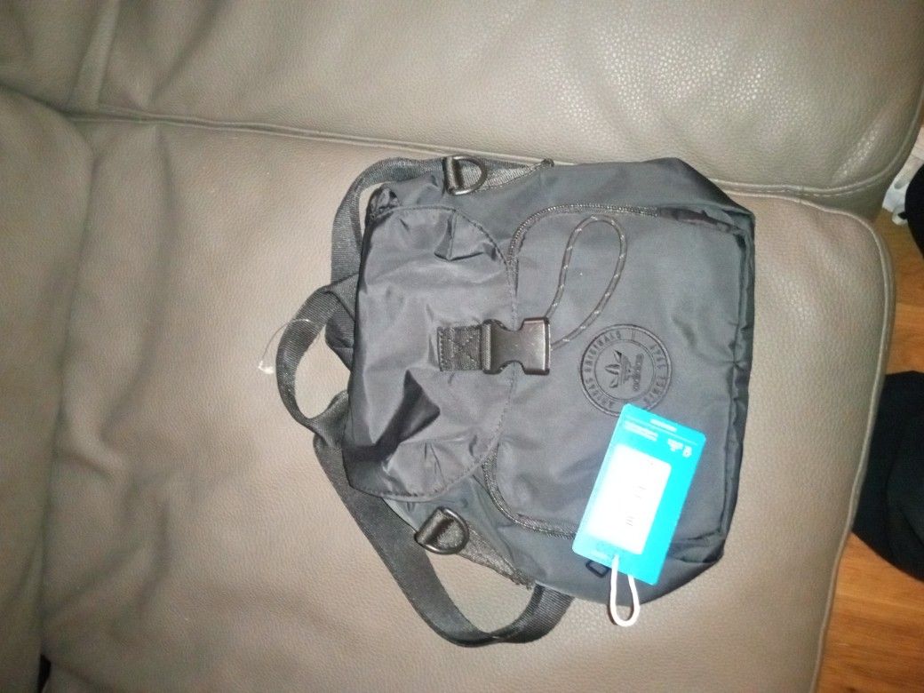 Adidas Mini Backpack Handbag Unisex A Brand New With The Tag On It Still.