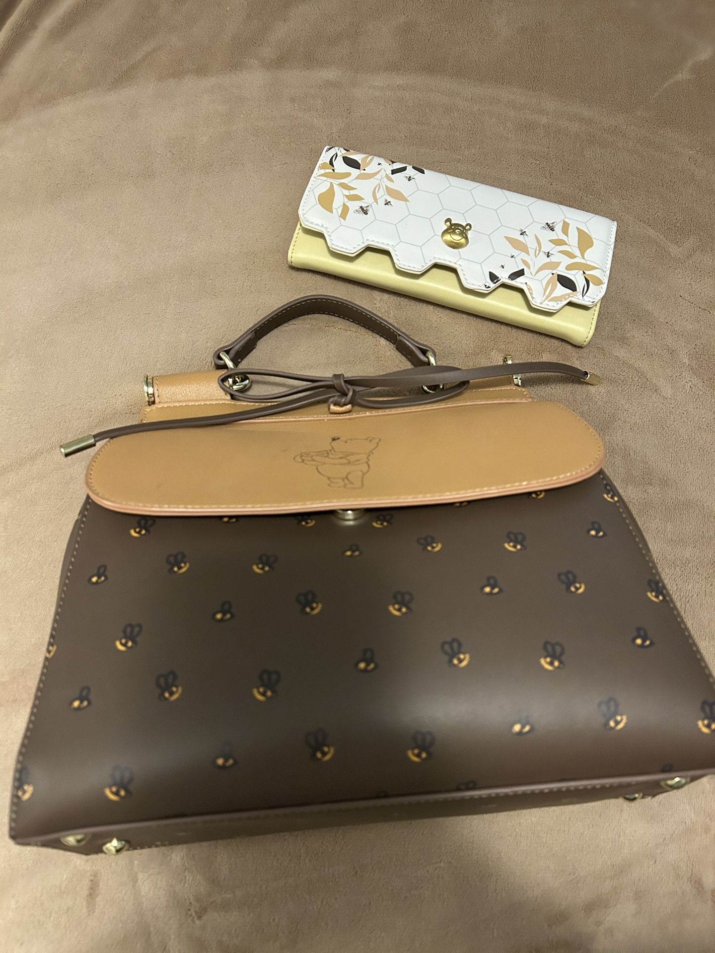 Winnie The Pooh Handbag & Wallet