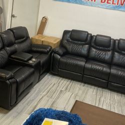 SOFA AND LOVESEAT SET JUST $1299!!! ADD THE RECLINER CHAIR FOR $299!!! JUST $50 DOWN AND 90 DAYS!!!