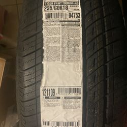 Uniroyal Tiger Paw Touring A/S All Season Car Tire for Passenger Cars and Minivans - 235/60R18 103V