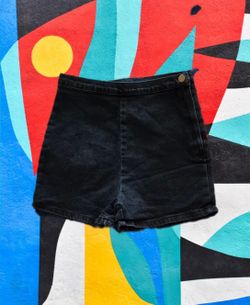 Women's denim short pants 