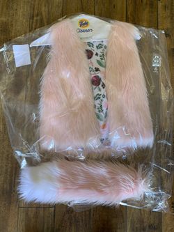 Pink Fox Costume for Girls