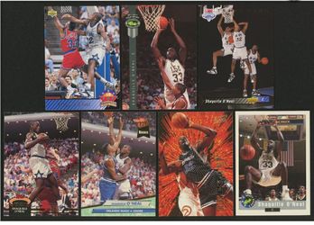 (6) Shaquille O'Neal Basketball Rookie Cards