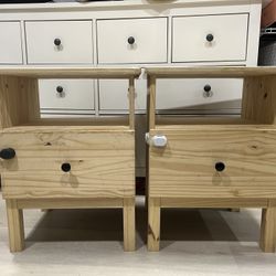 1 Ikea Tarva Nightstand Pine