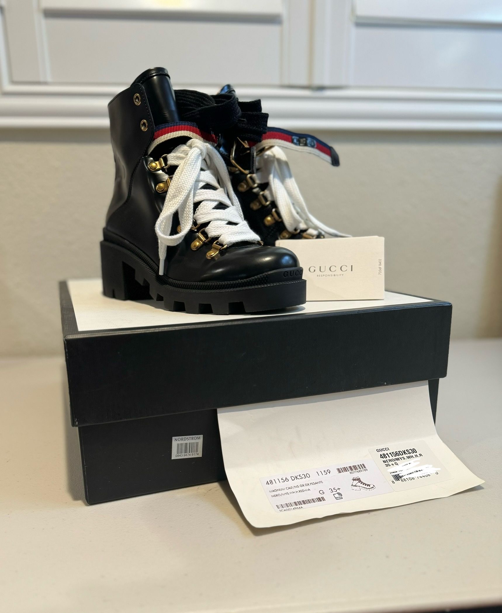 Gucci Magnum Calf Nero Like New 99%