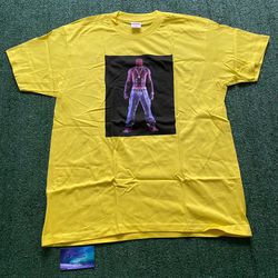 Supreme Yellow Tupac Hologram Tee 
