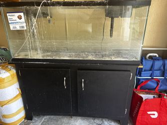 55 Gallon Fish Tank W/stand 