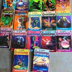 Goosebumps Assorted Books