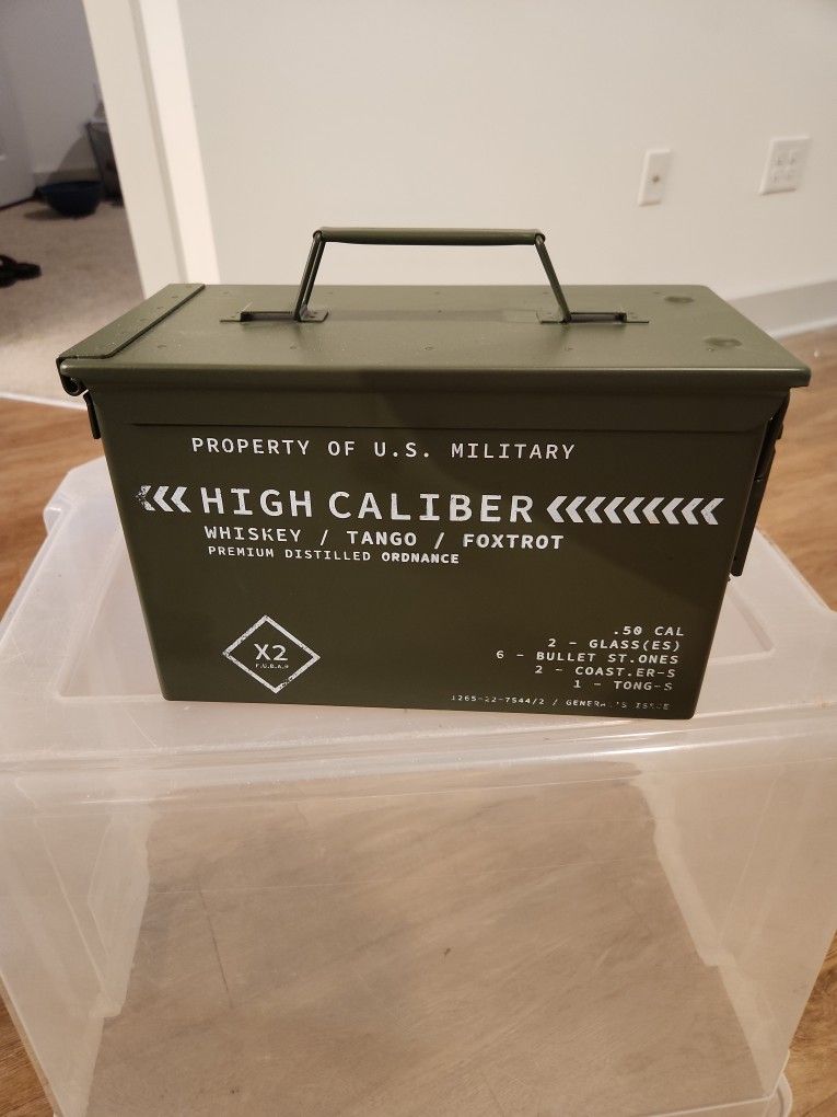 Whiskey Tango Foxtrot Ammo Box Wiskey Box