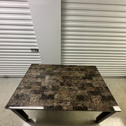  Lane Faux-Marble Dining Table – Modern & Sturdy – $350 OBO
