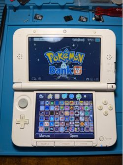 Nintendo White 3DS XL - Custom Setup - 64GB