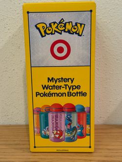 Pokemon x Target Mystery Water Type Pokemon Bottle 30th Anniversary (SEALED)