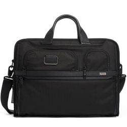 TUMI Black Alpha Laptop Bag