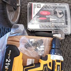 Brand New Drill And Set Of Tools For $50 Final Price 