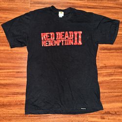 Size M Red Dead Redemption 2 Shirt 2018 Rockstar Games Microsoft Xbox One PS4