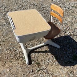 Vintage School Desk