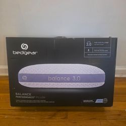 Bedgear Balance 3.0 Performance Pillow Medium Firm Moisture Wicking 20"x26"x6.5"