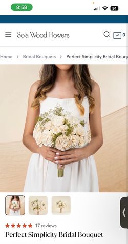 Brand new bridal bouquet
